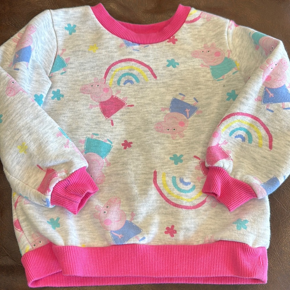 Preppa Pig Sweatshirt size 3t